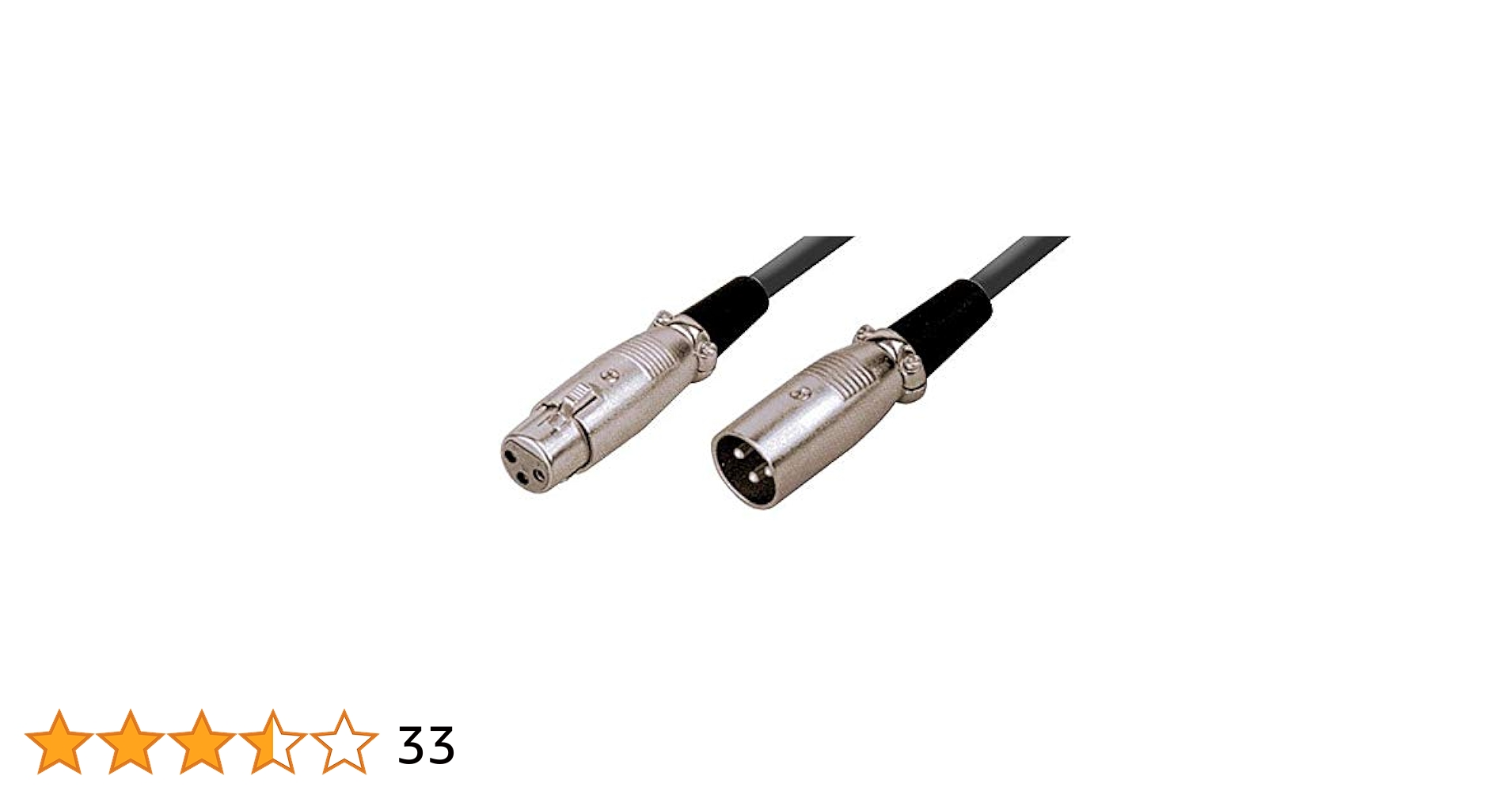 【ほぼ新品】2本セット 30m classic pro キャノン XLRケーブル CLASSIC PRO ( クラシックプロ ) MIX030 White マイクケーブル